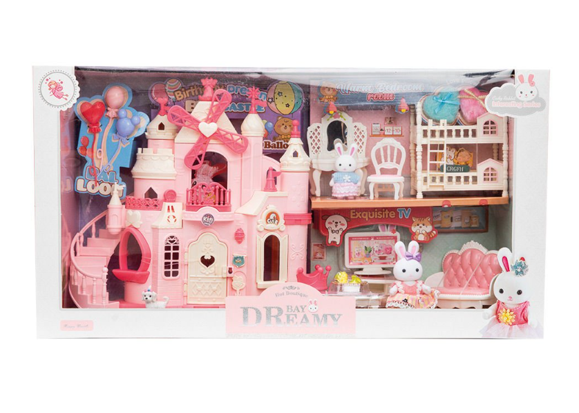 06689 BAY DREAMY MİNİ TAVŞAN ŞATO OYUN SETİ -MGA