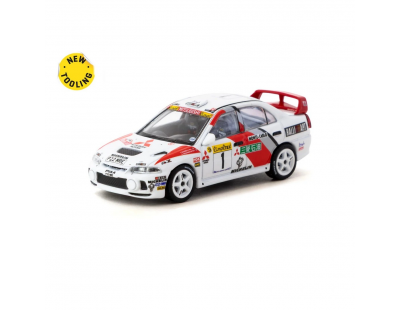 Tarmac Works 1/64 Mitsubishi Lancer Evolution IV Rallye Monte-Carlo 1997