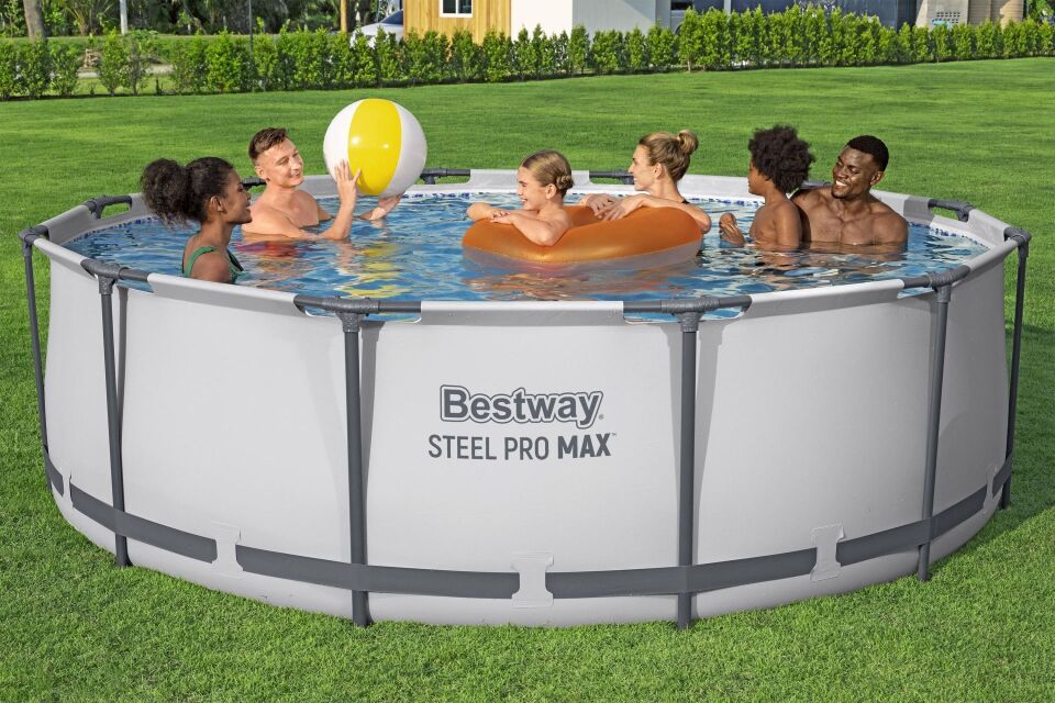 Bestway® 56420 Steel Pro MAX™ Yer Üstü Prefabrik Havuz Seti 3,66 m x 1,22 m