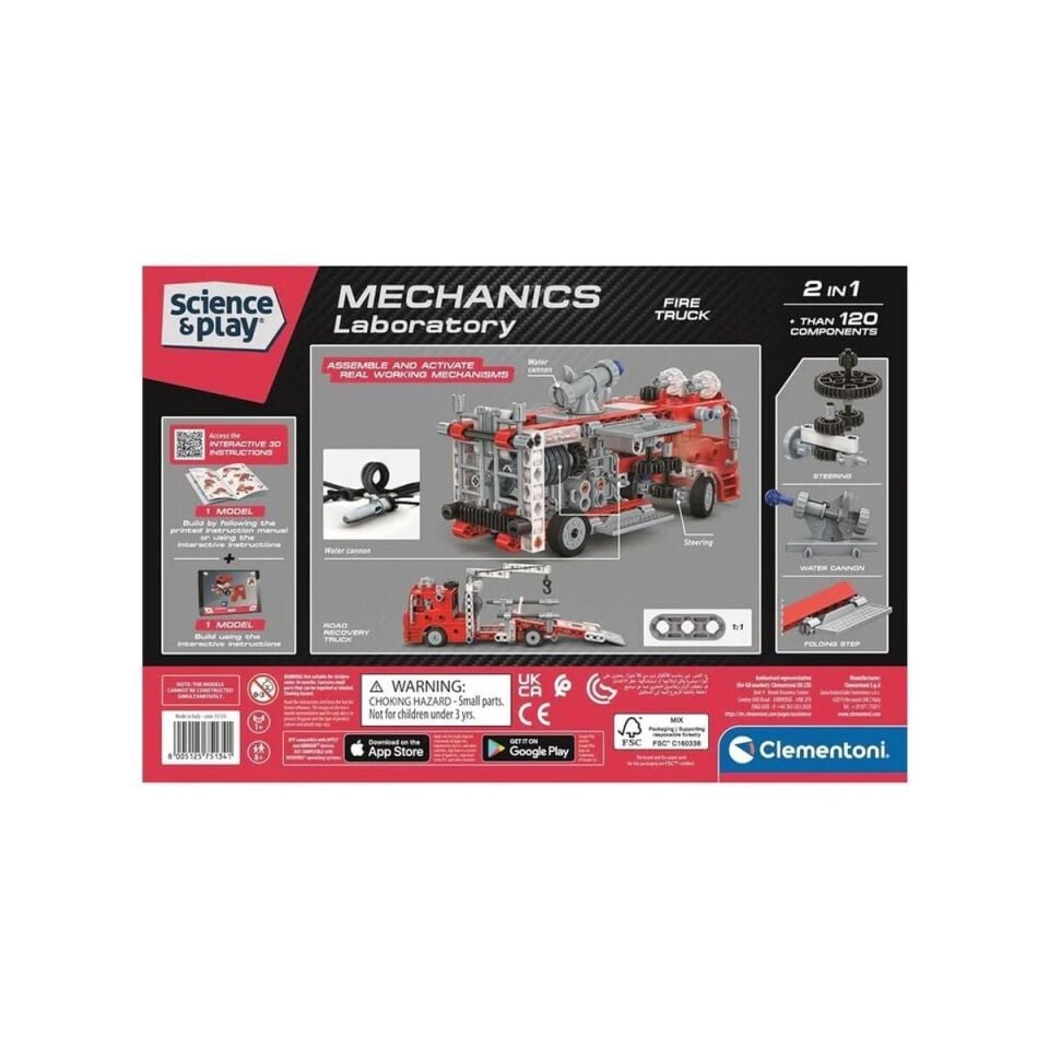 75134TR Mekanik Laboratuvarı - İtfaiye Aracı - Fire Truck +8 yaş
