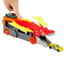 Hot Wheels Şehri Fırlatıcı ve Taşıyıcı Ejderha GTK42