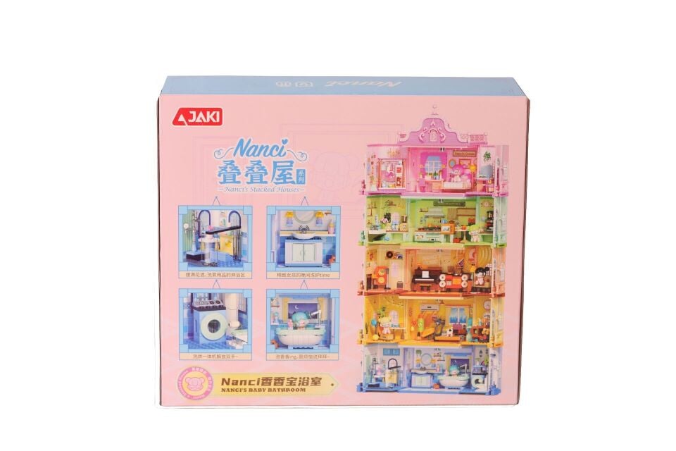 HK134 JAKİ BANYO DUŞ MODEL 235 PARÇA BLOCK OYUNCAK