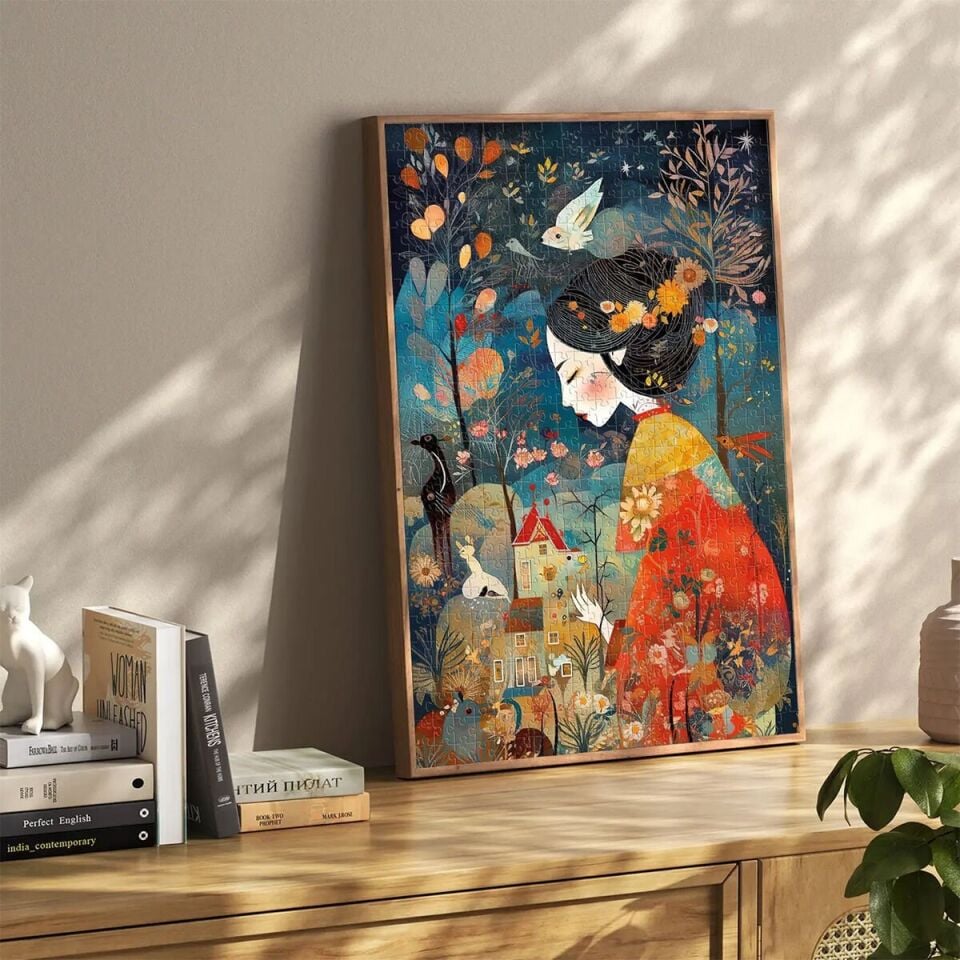 20801 PUZZLE 1000 LİBRARY OF ST.FLORİAN MONASTERY