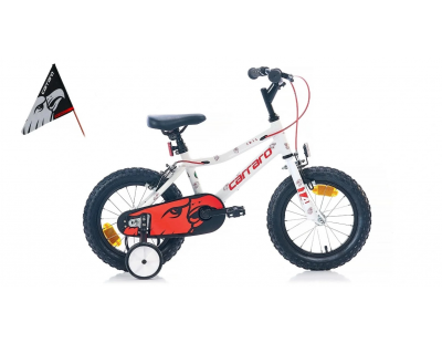 Carraro Red Eagle 14 Jant Çocuk Bisikleti Beyaz-Kırmızı-Gümüş