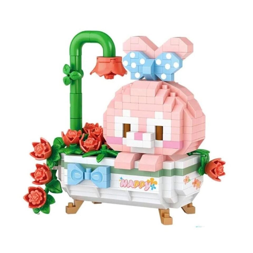 LZ-8806 LOZ MUTLU TAVŞAN 370 PARÇA  BLOCK OYUNCAK