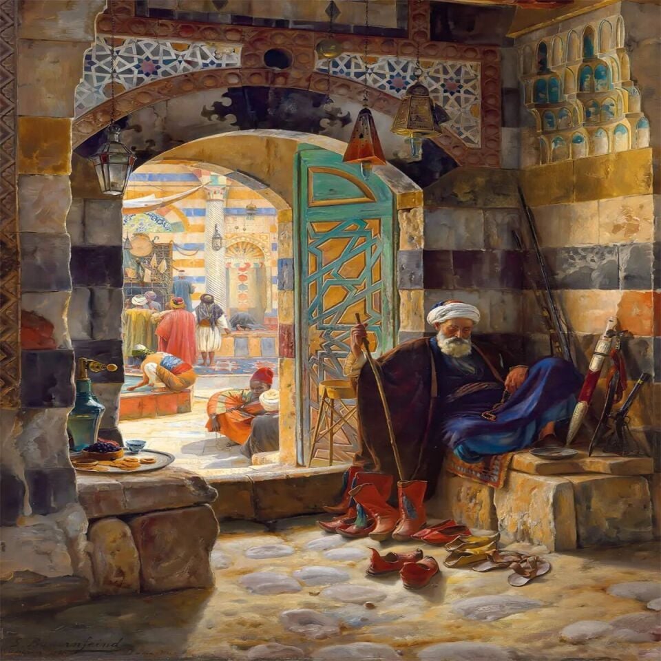 20755 PUZZLE 1000 WARDEN OF THE MOSQUE DAMASCUS