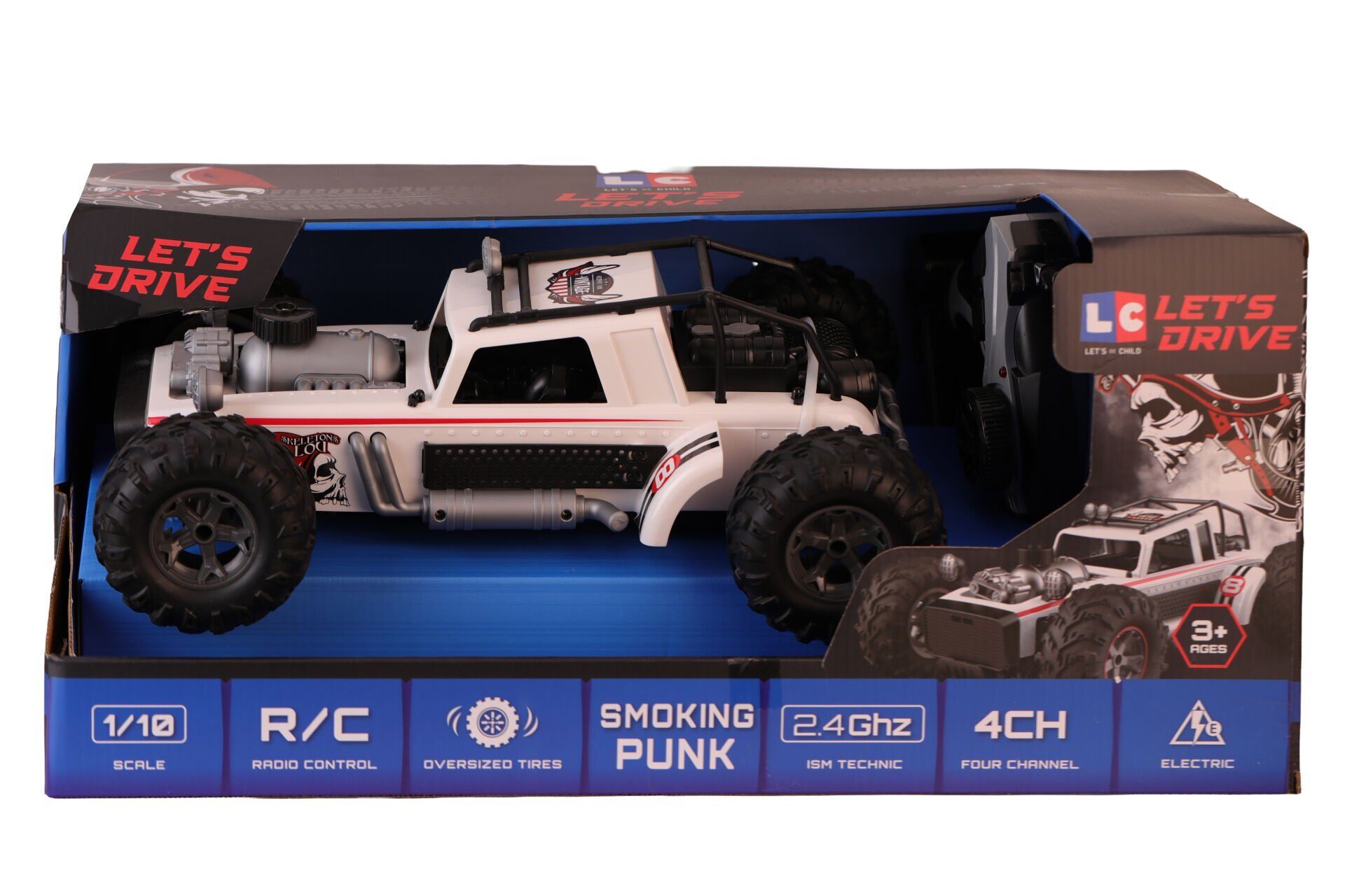 LC-31232 LETS RİDE UK 1 10 2 4GHZ YÜKSEK HIZLI TRUCK ARABA 4 CH USB ŞARJLI