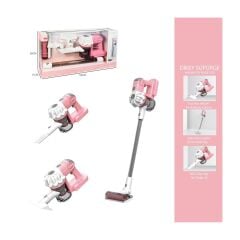 Vardem Pembe Elektrikli Oyuncak Dikey Süpürge LS8803C