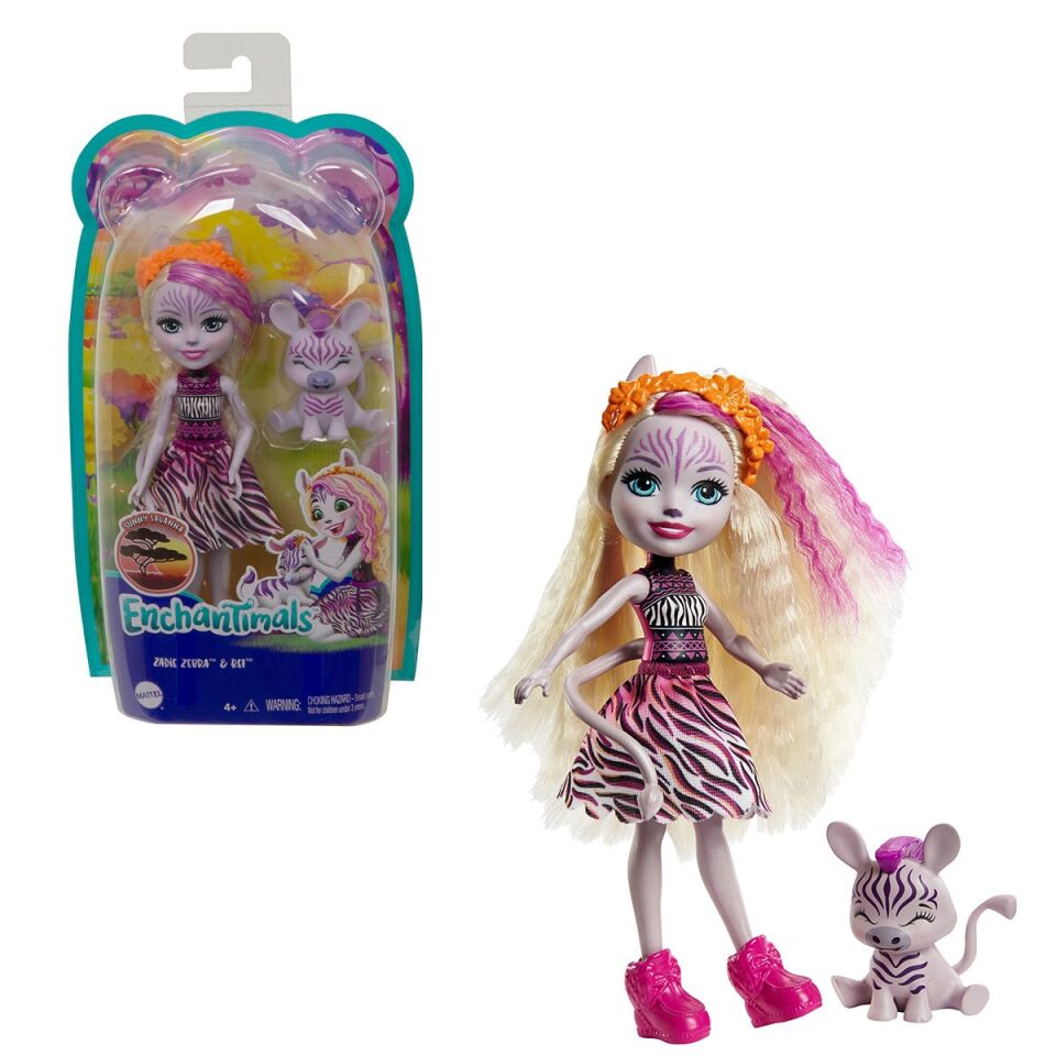 FNH22 Enchantimals Popüler Karakter Bebekler