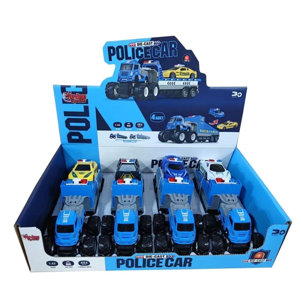 KLX600-360 SURT DIE CAST 4X4 İLK YARDIM ARACI (Belirtilen fiyat, tekli satış için adet fiyatıdır.)