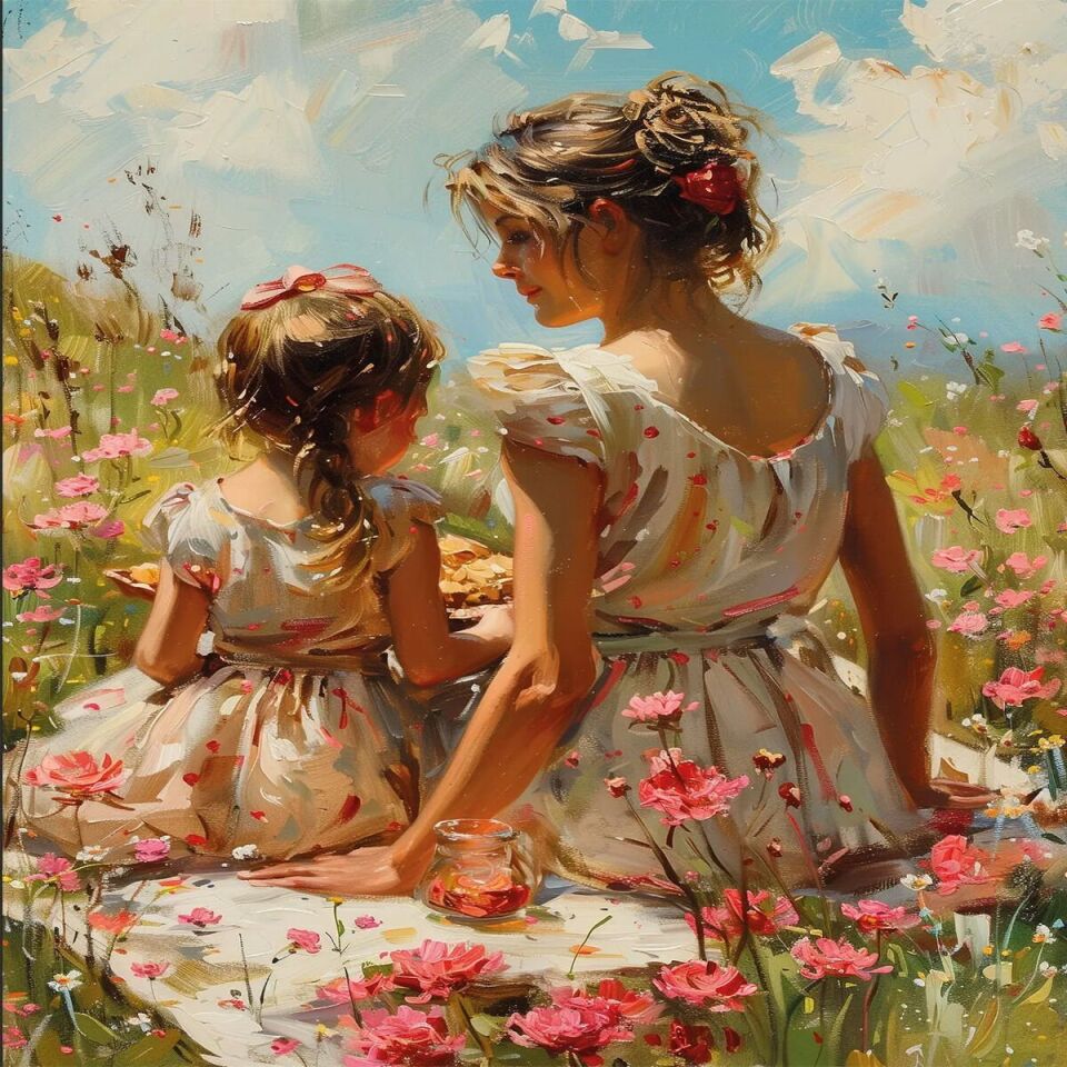 20802 PUZZLE 1000 MOTHER AND DAUGHTER