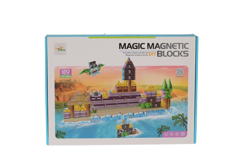 6600 MANYETİK PUZZLE 120 PARÇA