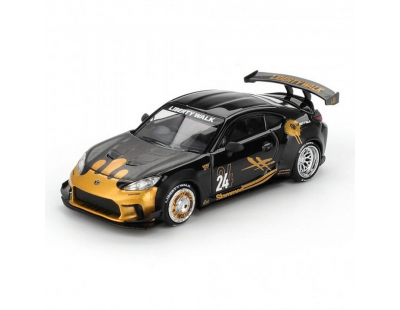 Mini GT 1/64 Toyota GR86 LB-Nation Black/Gold