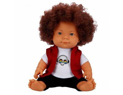 Kıvırcık Saçlı Curly Bebek 35 cm