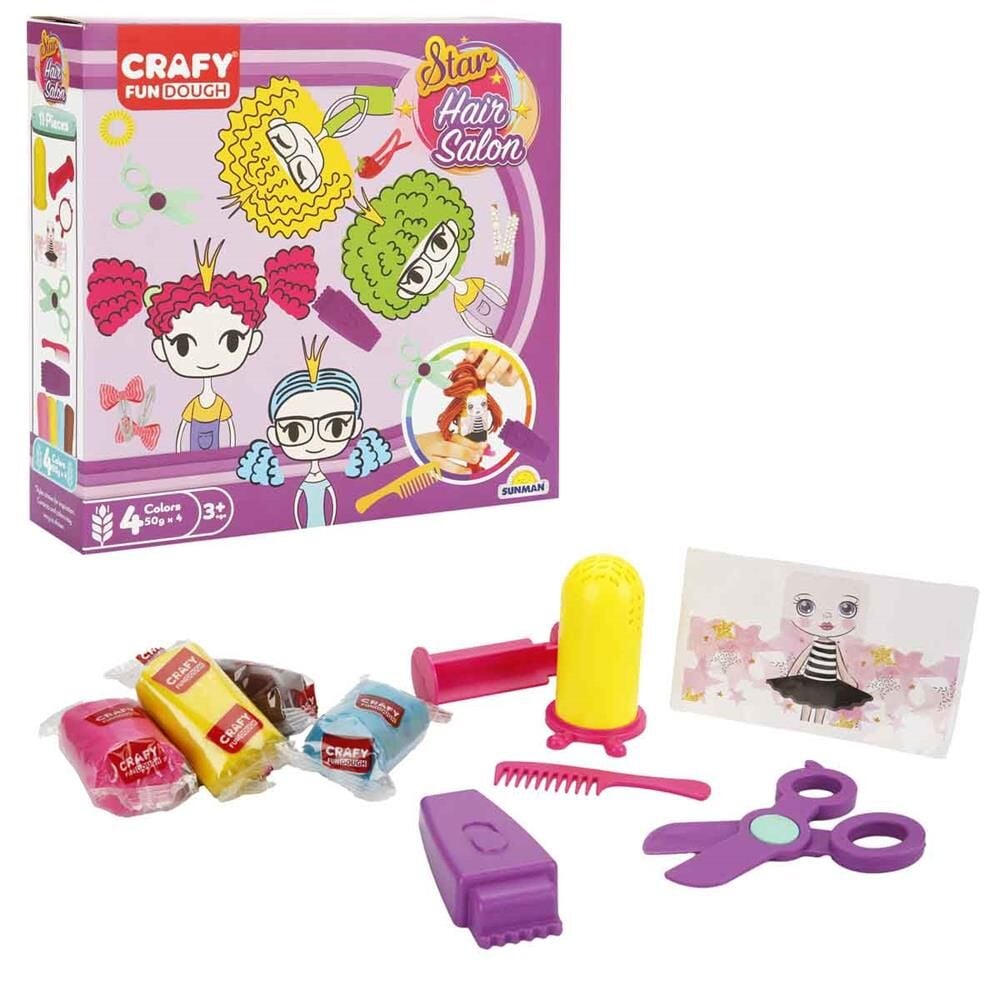 Crafy Yıldızlar Salonu Oyun Hamur Seti 200 gr