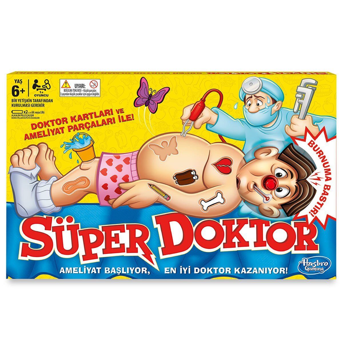 B2176 Hasbro Süper Doktor Kutu Oyunu