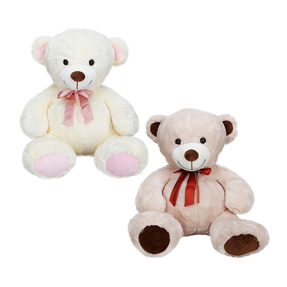 Kurdelalı Peluş Ayı 60 cm. 1 Adet Fiyatıdır