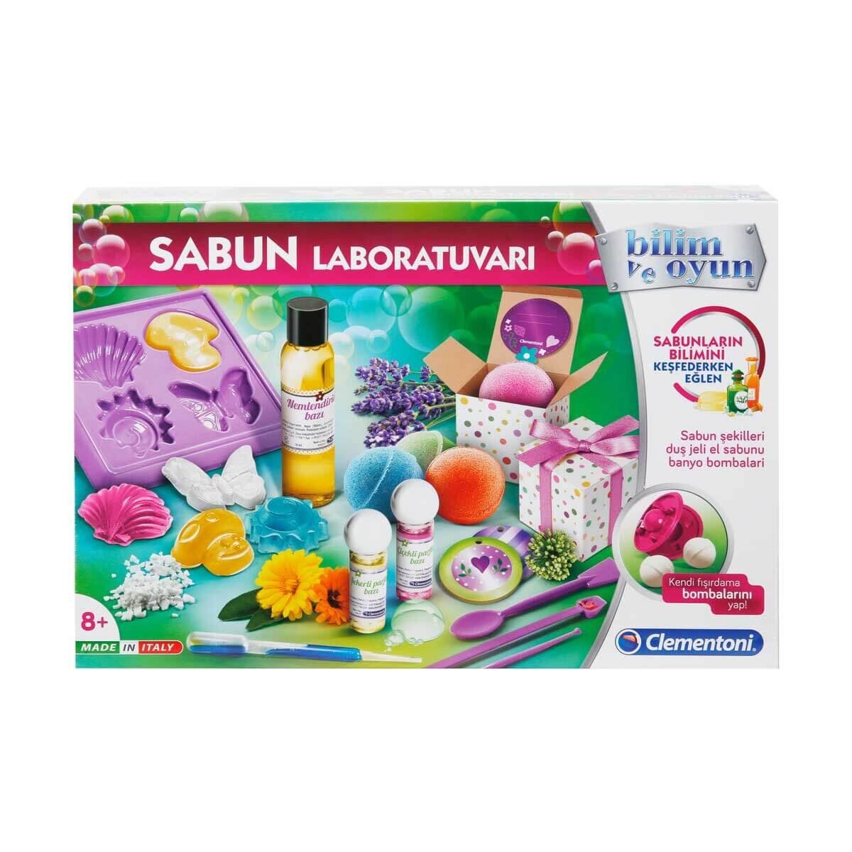 Clementoni Bilim ve Oyun Sabun Laboratuvarı 64433