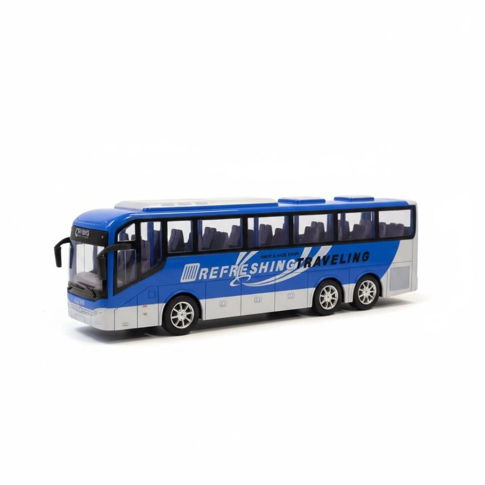 828-A2  SÜRTMELİ  OYUNCAK OTOBÜS -PSF