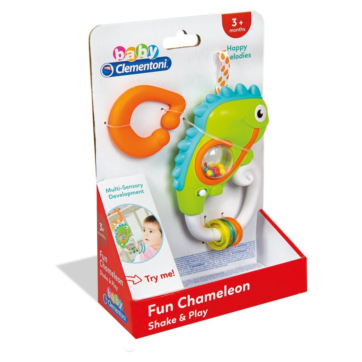 Clementoni Baby İnteraktif Bukalemun Çıngırak 17332