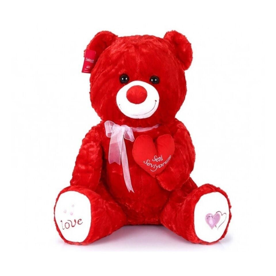 1054 KRM TIKIL AYI 70 CM KIRMIZI