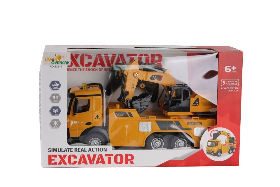 93315 ŞARJLI KUMANDALI 9 KANALLI İŞ MAKİNESİ