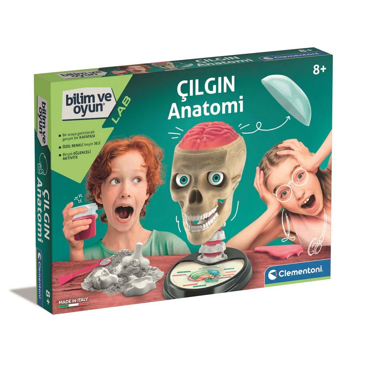 Clementoni Bilim ve Oyun Çılgın Anatomi 64322