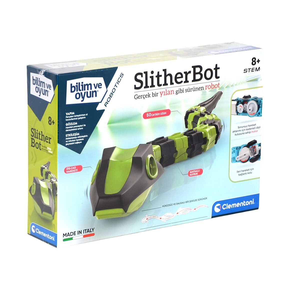 Clementoni Robotik Laboratuvarı Slitherbot 64467