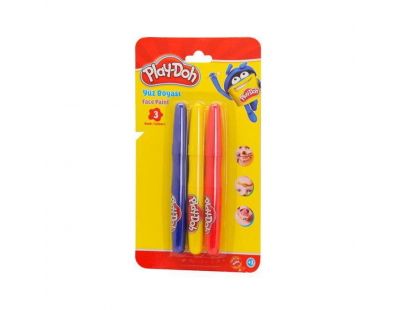 Play-Doh 3 Renk Yüz Boyası