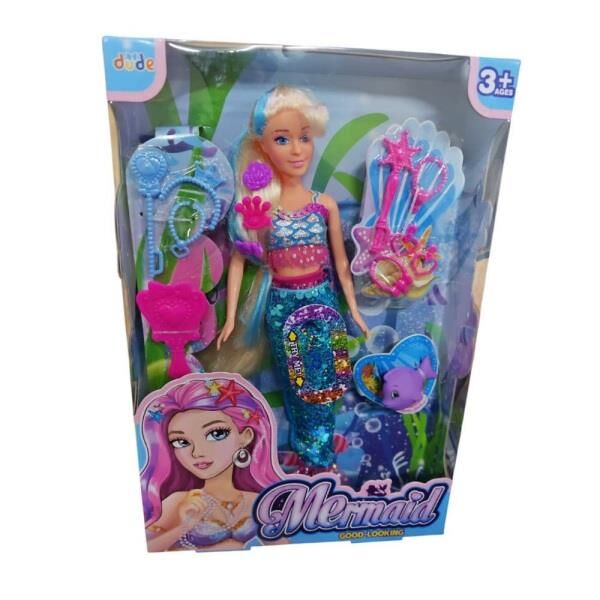 SH40687 KUT.MERMAİD DENİZ KIZI BEBEK 29CM -ZRV