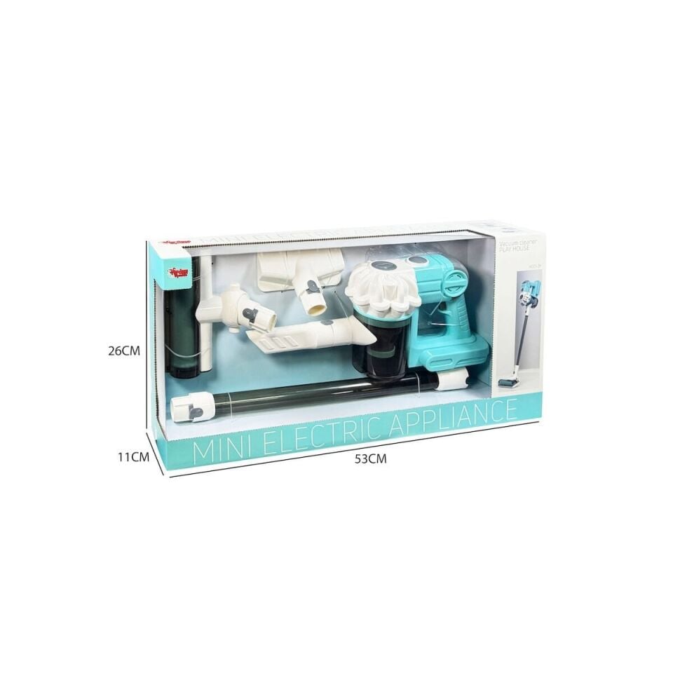 LS8803Q Vardem Dikey Elektrik Süpürgesi Ekranlı Kutu Yeşil-Gri 3 in1