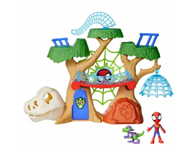 Spidey and His Amazing Friends Marvel Spider-Man Dino Webs Treehouse