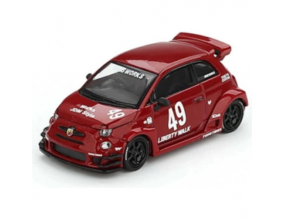 Mini GT 1/64 LB-WORKS x Abas Works ABARTH 595 Red