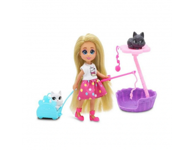 Dreameez Mini Bebek ve Kedi Seti