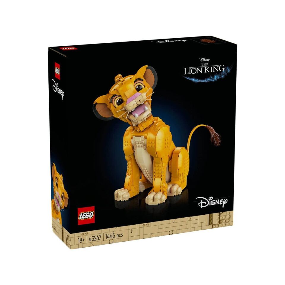 43247 Lego Disney Aslan Kral  Genç Simba 1445 parça +18 yaş