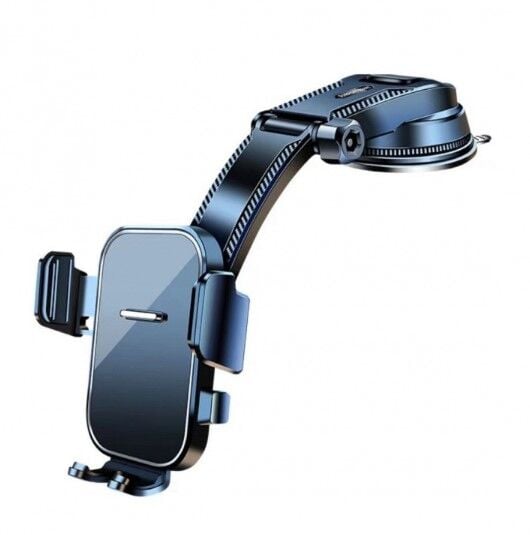 Torpido Üstü Vakumlu Araç Telefon Tutucu  Ayarlanabilir Uzun Kollu CM-255