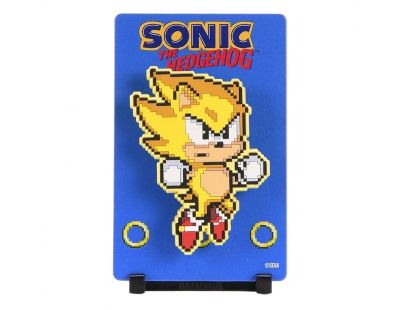 Figgyz Super Sonic 59 Sonic the Hedgehog Figür