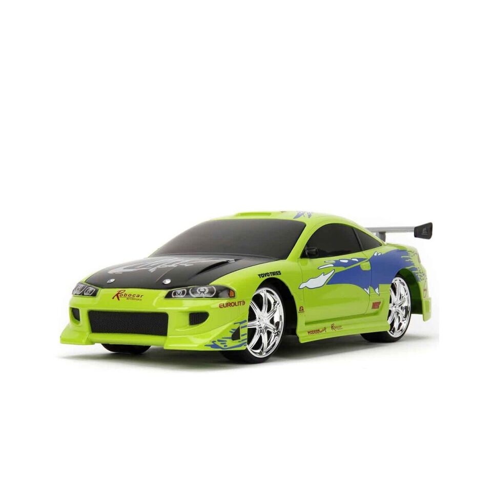 9674 SUN-SIM-JDA-R C ARABA 1 16 FAST FURIOUS MITSUBISHI 1995 2 4GHZ FASTF