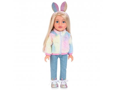 Designafriend Tavşan Kulaklı Saç Bantlı Bebek 47 cm
