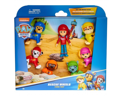 Paw Patrol Rescue Wheels Temalı Figür Seti