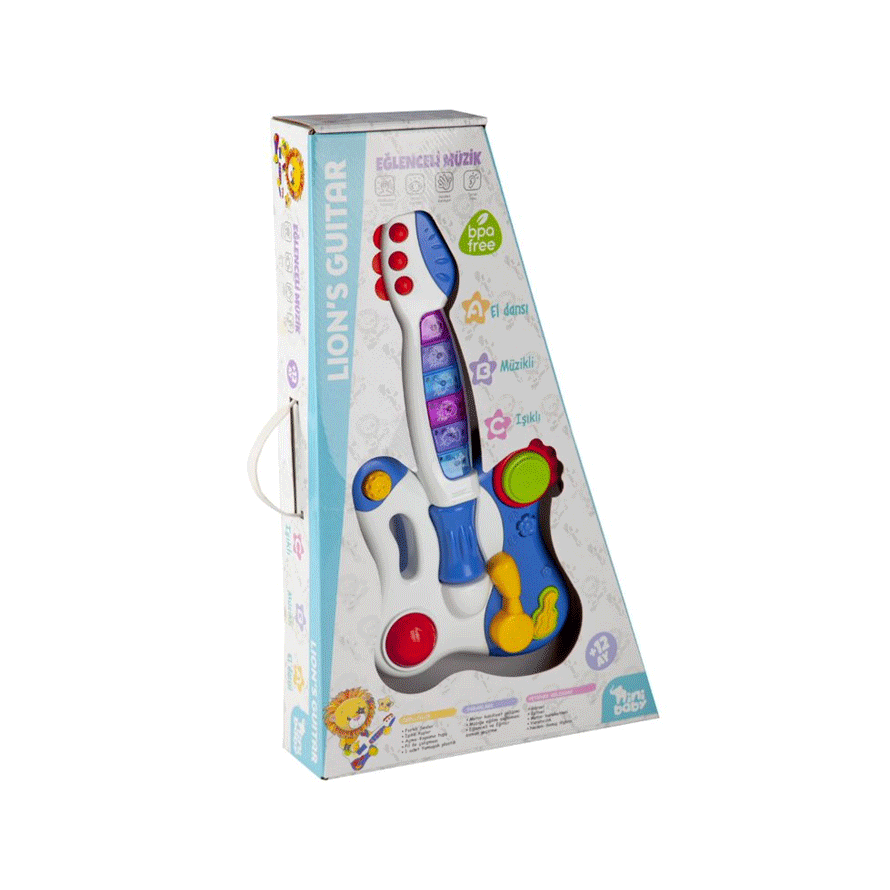 Nini Baby Işıklı ve Müzikli Unicorn Gitar
