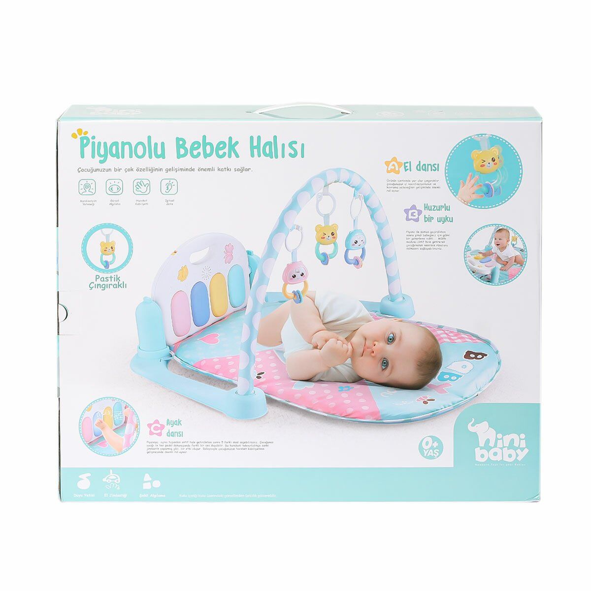 Nini Baby Piyanolu Oyun Halısı