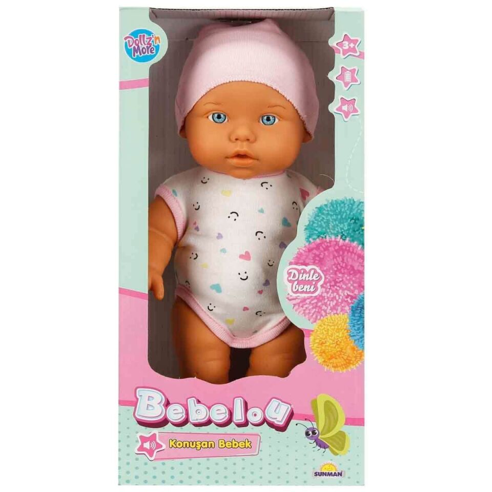 30231 Bebelou Konuşan Bebek 32 cm -Sunman