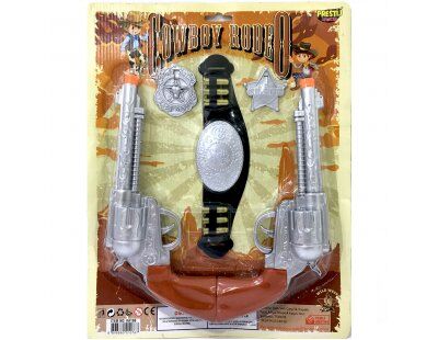 Cowboy Rodeo Kemerli Kartela Kovboy Seti