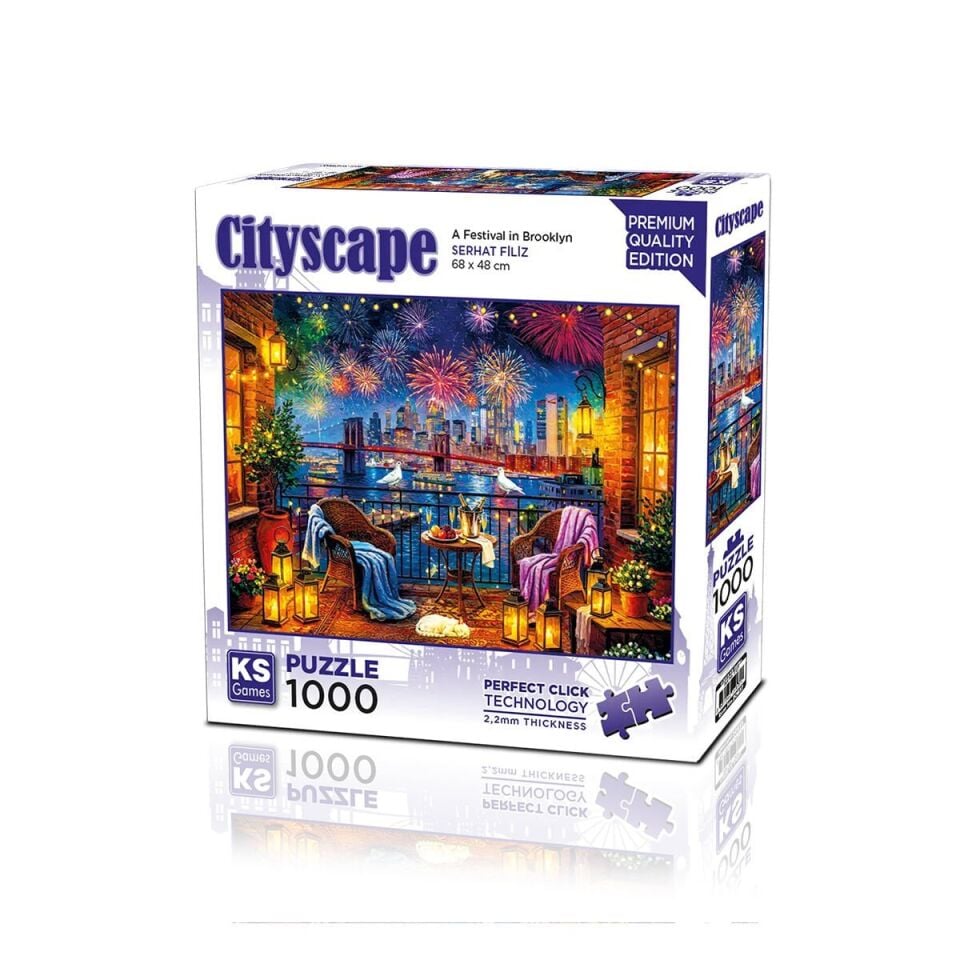 20837 PUZZLE 1000 A Festival in Brooklyn