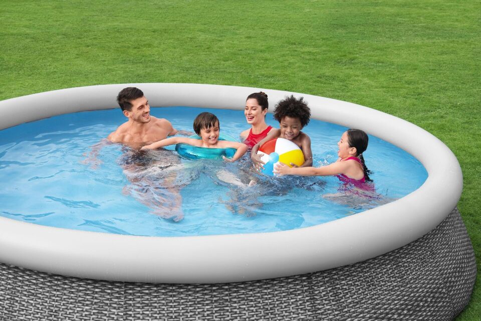 Bestway® 57445 Fast Set™ Çember Şişme Havuz Seti 3.66 m x 76 cm