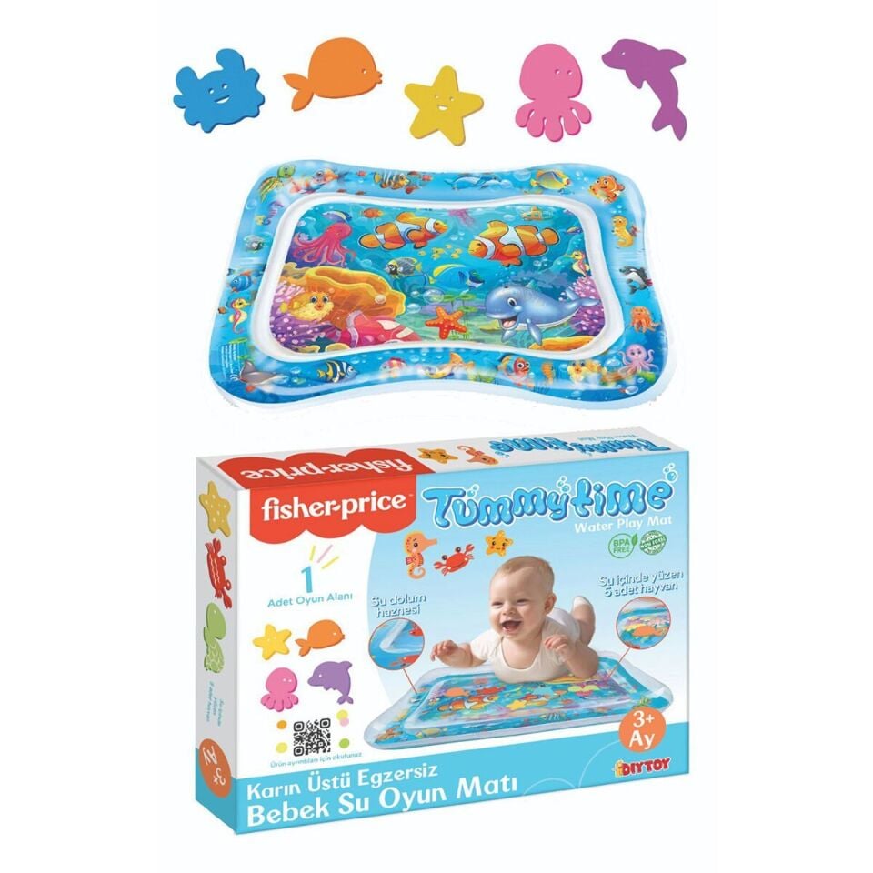 FP3240 FISHER PRICE BEBEK SU OYUN MATI SİYAH