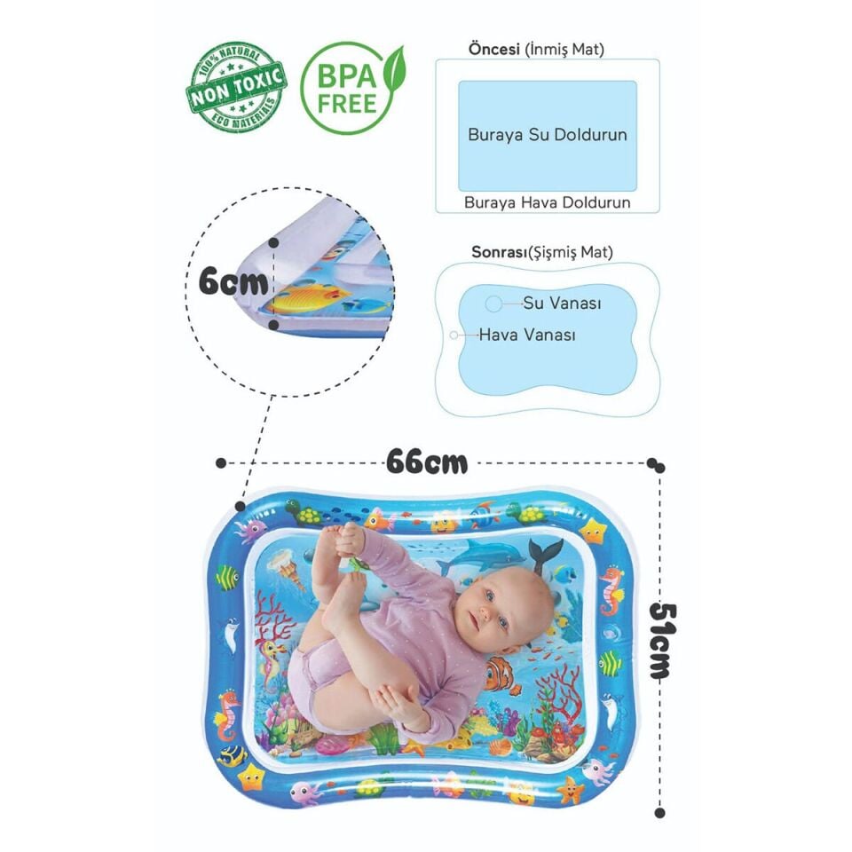 FP3240 FISHER PRICE BEBEK SU OYUN MATI SİYAH