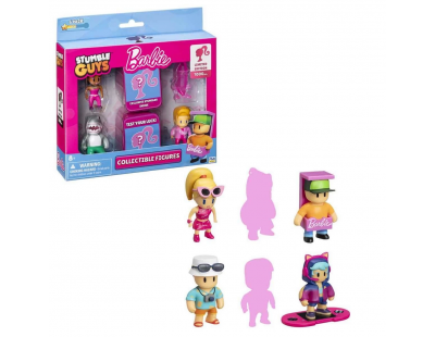 Stumble Guys x Barbie 6 lı Figür Seti