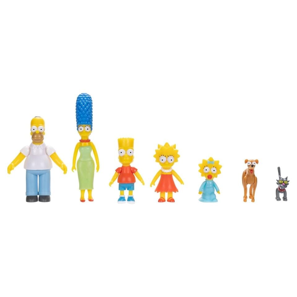 JKSMP17539 The Simpsons Aile 7li Figür Set